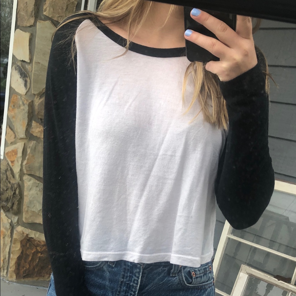 Brandy Melville Baseball Tee